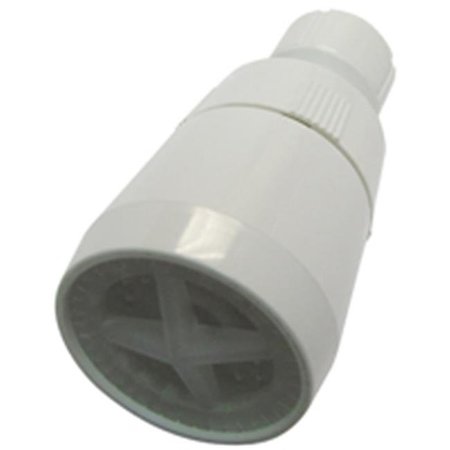 PLUMB PAK Plumb Pak PP825-15 Shower Head Plastic White 1896273